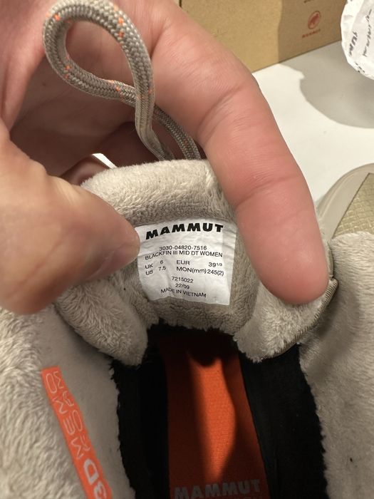 Черевики жіночі для туризму  Mammut Blackfin III Mid DT 2025