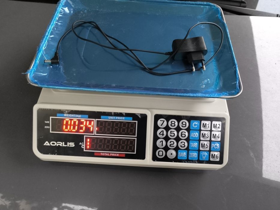 Balança pesa até 40 kg