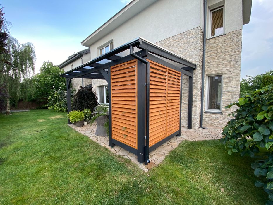 Zadaszenie tarasu weranda pergola wiata taras carport poliwęglan