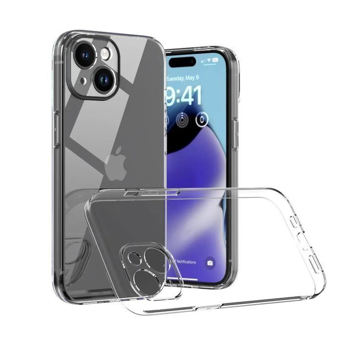 Clear Case do Iphone 15 Przezroczysty