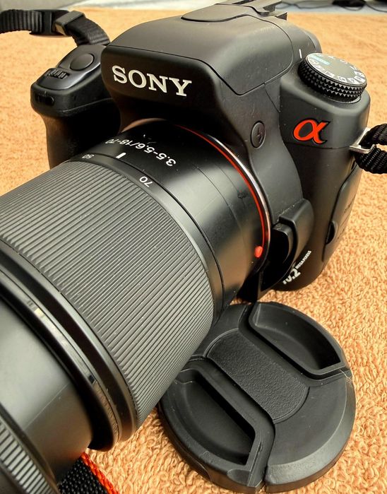 Sony Alpha A300- super lustrzanka.