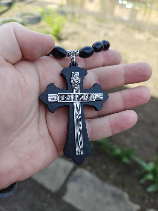 Підвіска Чотки з  хрестом Подвеска Четки с крестом в автомобіль машину