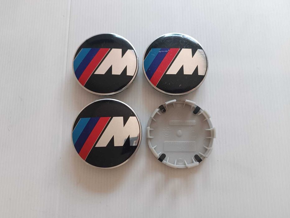 Centros/tampas de jante completos BMW com 56, 60, 65 e 68 mm