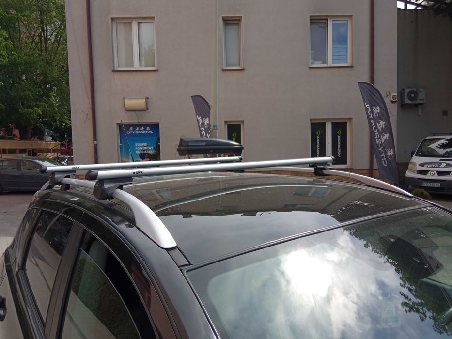 Bagażnik na relingi Hakr Alu do NISSAN QASHQAI I 2006->2013 RZESZÓW