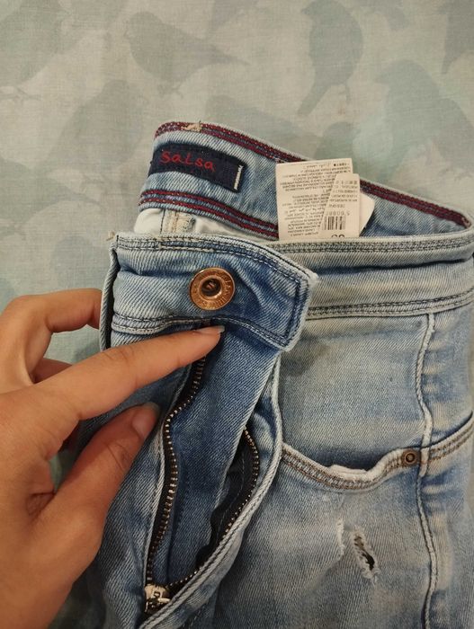 Calças salsa usadas tamanho 35