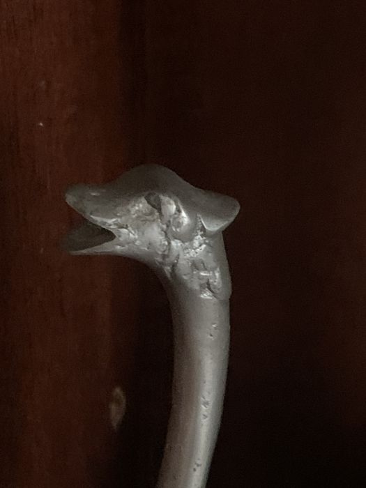Bule decorativo em estanho