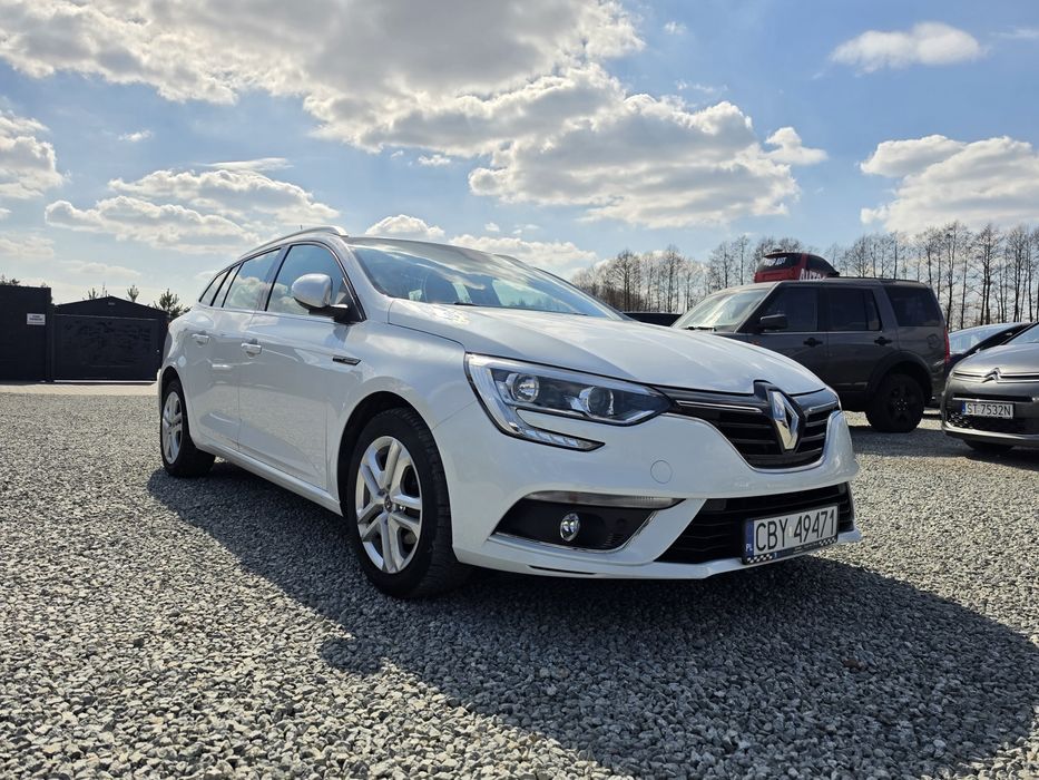 Renault Megane 2017r STAN SUPER! Automat BIAŁA PERŁA !