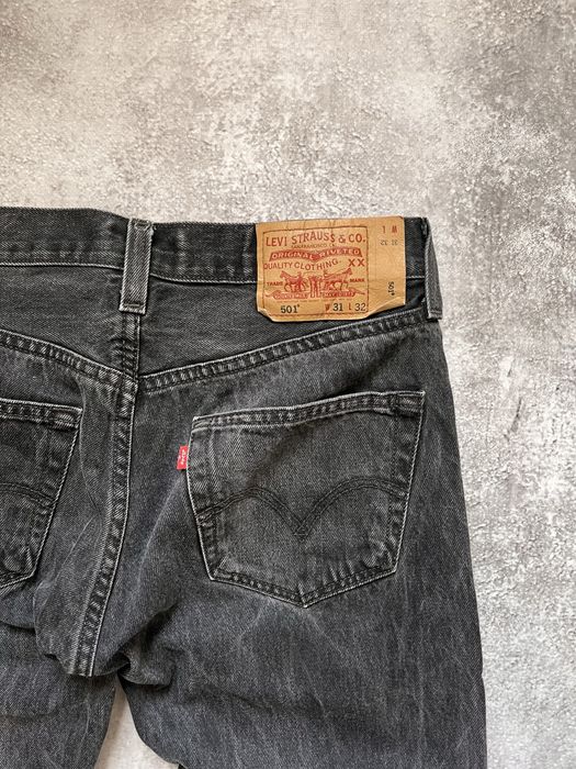 Широкі Вінтажні Сірі Джинси від Levis 501