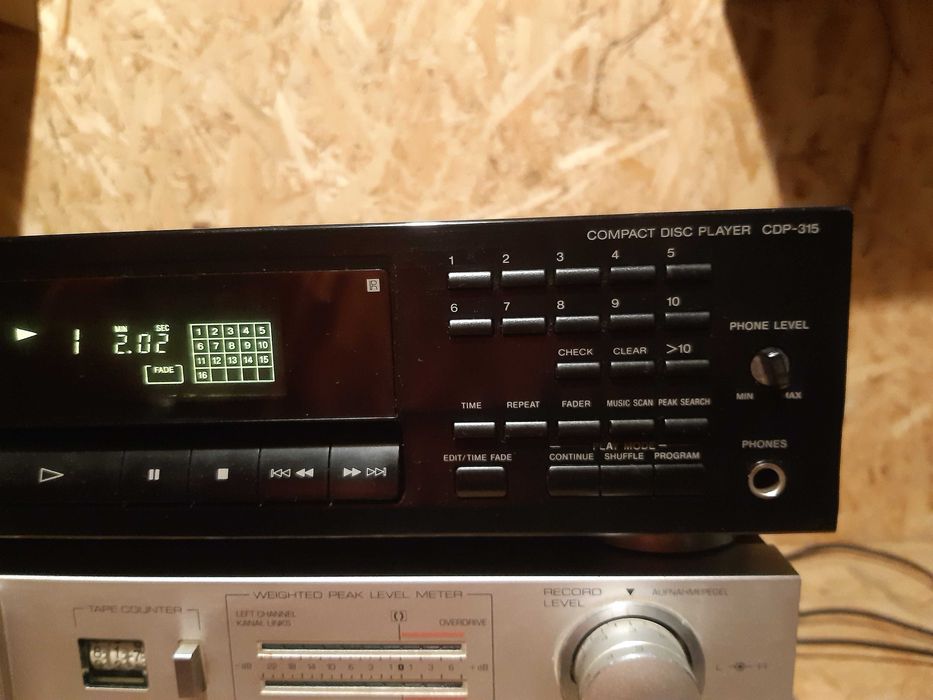 Sony cd odtwarzacz CDP- 315