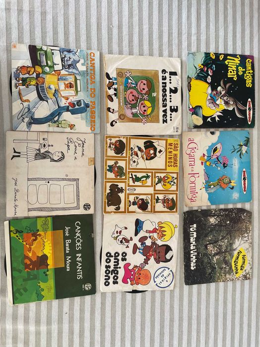 Vinil single | musica infantil, José Barata Moura e outros