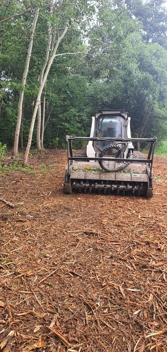 Mulczer leśny, mulczowanie, karczowanie, mulczer wgłębny.