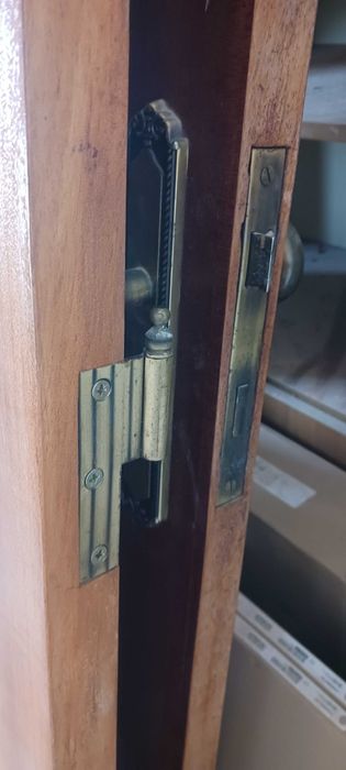 Portas de interior em mogno