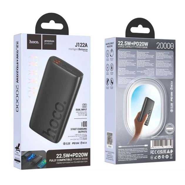 Power Bank Hoco J122A Respect 22.5W+PD20W 20000 mAh