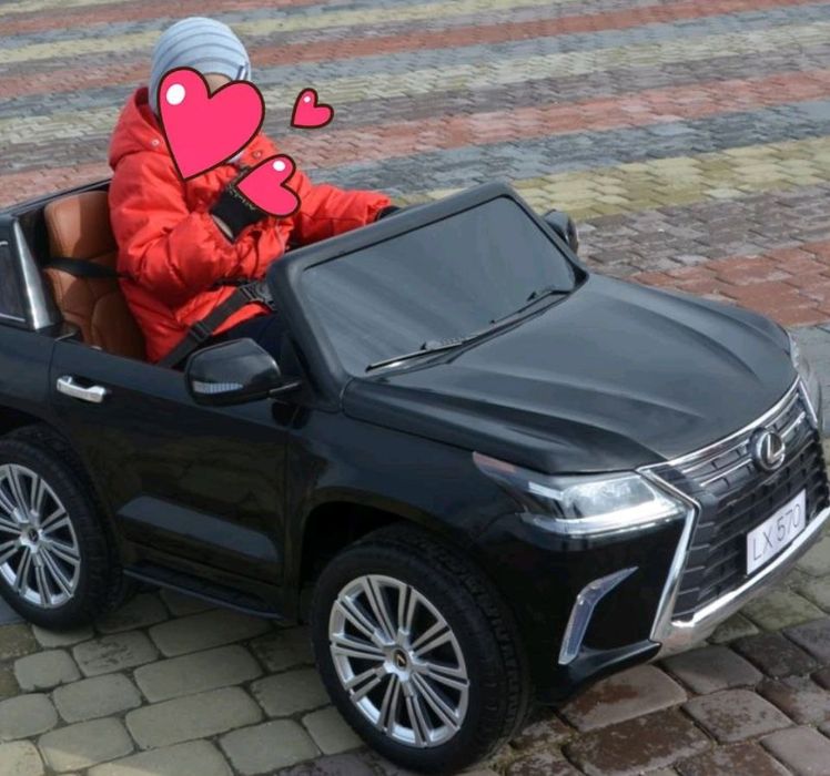 Дитячий Лєксус LX 570 на акумуляторі