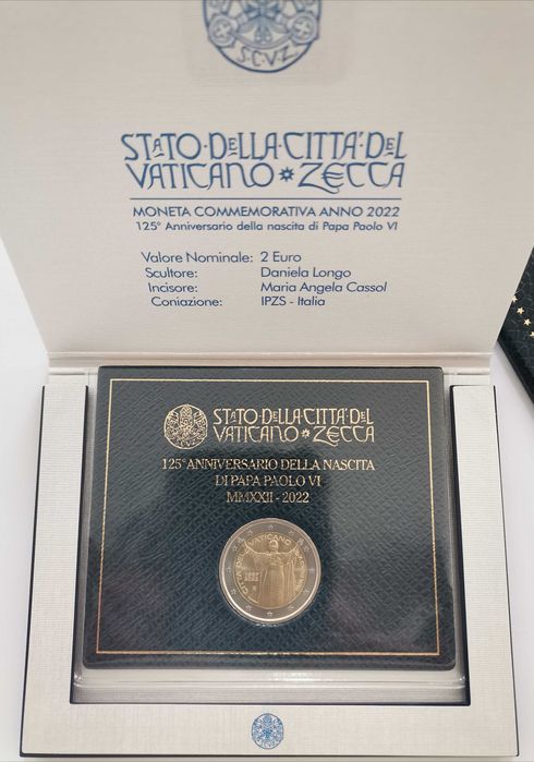 2 Euro Comemorativa - Vatican Vaticano 2022 - Madre Teresa