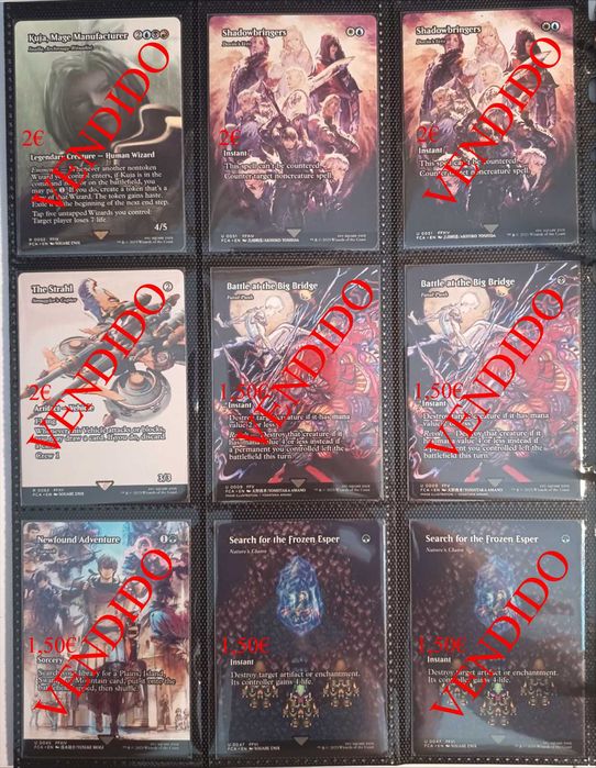 Mtg Final Fantasy Through the Ages - Cartas desde 0,75€