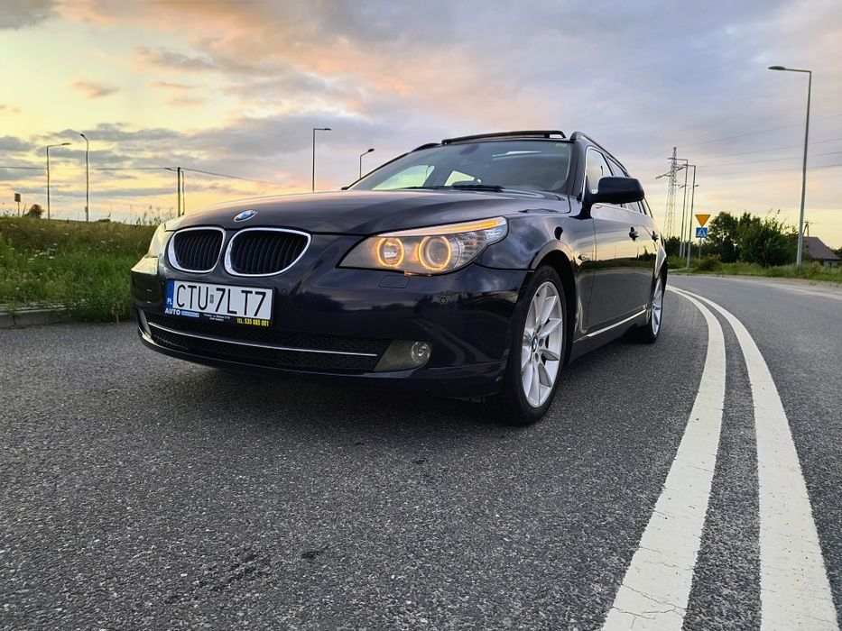 BMW 520d // 163 km // Panorama // Automat // Skóry //  Zamiana
