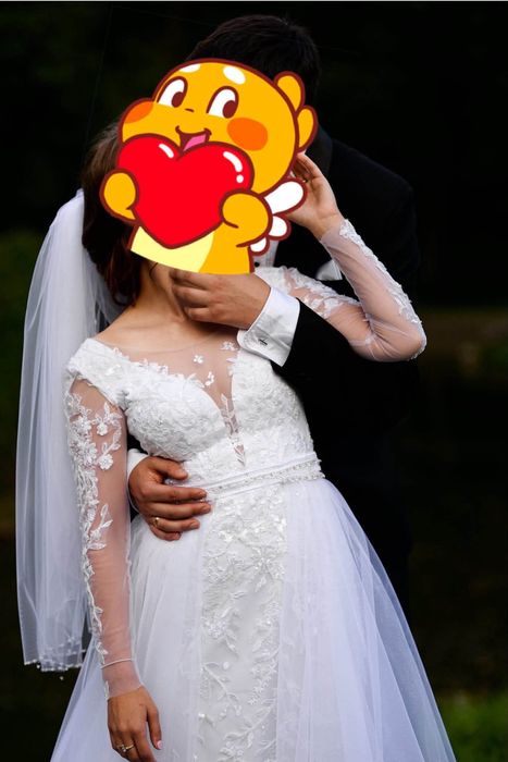 Suknia ślubna 2w 1