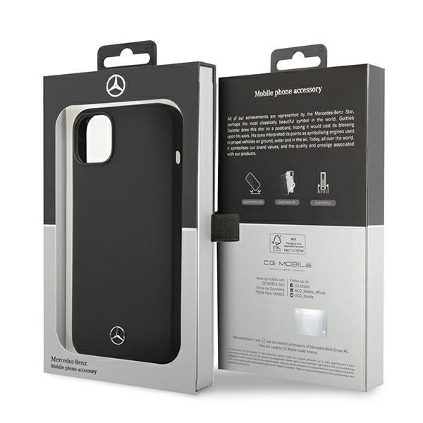 Mercedes MEHCP14MSILBK iPhone 14 Plus / 15 Plus 6,7" czarny/black