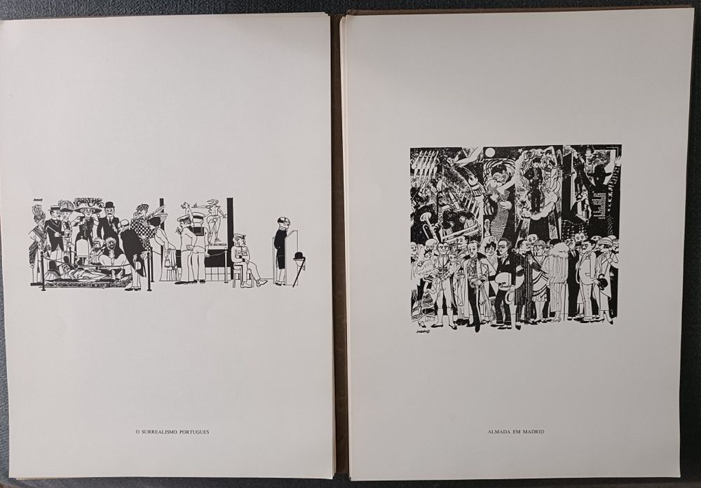 Gravuras: Álbum de Glórias, uma obra de caricaturas de Luís Jardim