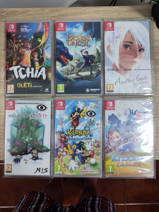 Jogos nintendo switch, Beast Quest, Klonoa, tchia, kitaria