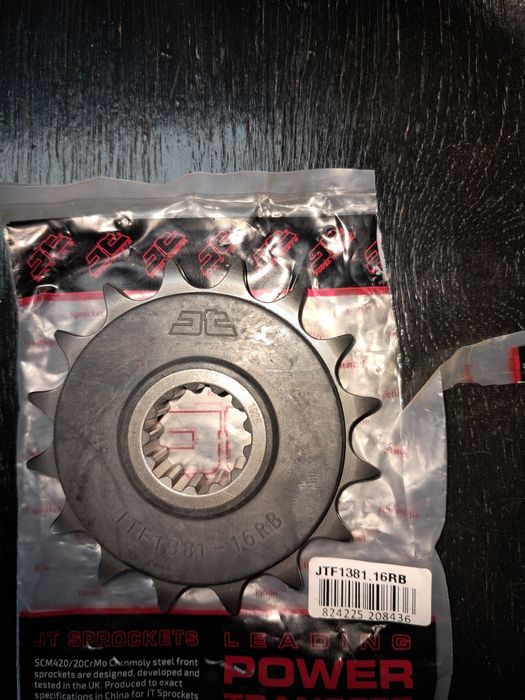 Звезда передняя на Хону и не только JTF1370 16RB и JTF 1381 16 RB