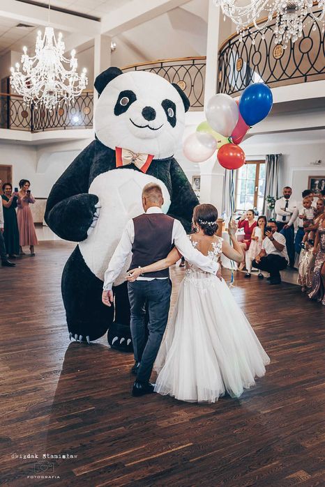 Duże misie na wesele, urodziny, osiemnastka, animacja na imprezę