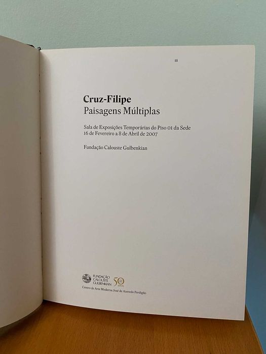 Cruz-Filipe, Paisagens Múltiplas - Jorge Molder, João Pinharanda