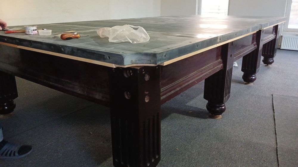Бильярдный стол Більярдний стіл + комплект шари кий лампа полка