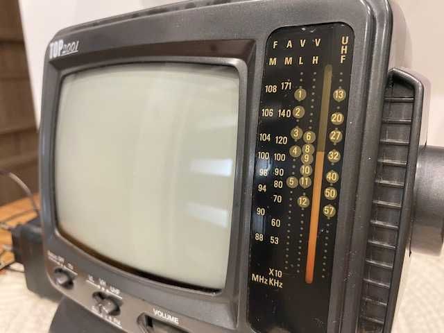 Telewizor przenośny mini telewizor z radiem