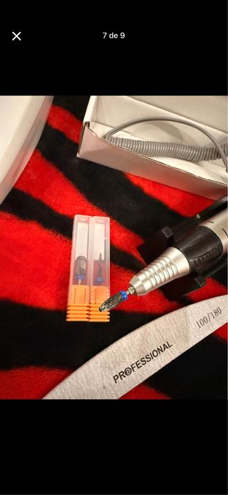 Vendo catalizador INOCOS led/uv 90w e broca profissional da MS profissional