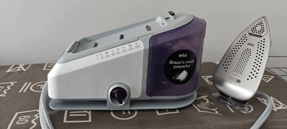Ferro de engomar Braun care style 7