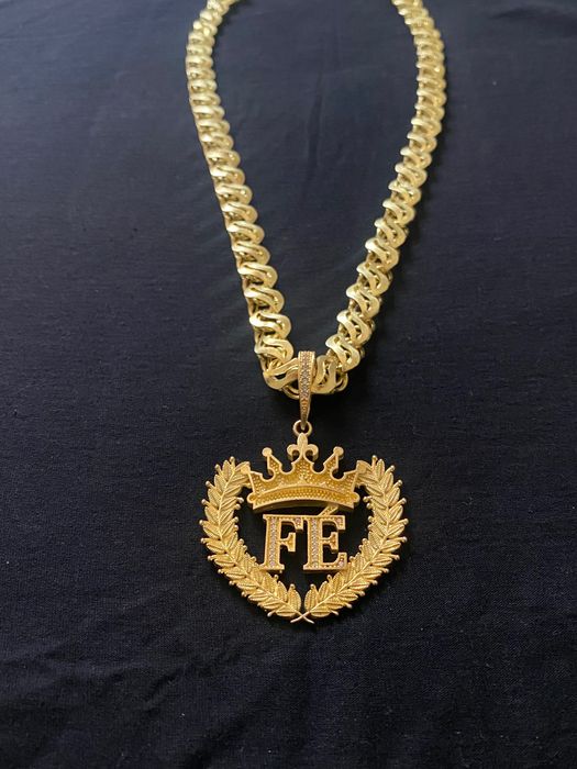 Colar De Moeda Antiga