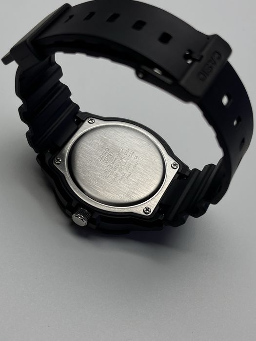 Casio mrw 230h, чорний чоловічий годинник касіо, casio mrw-230h-1e1vcf