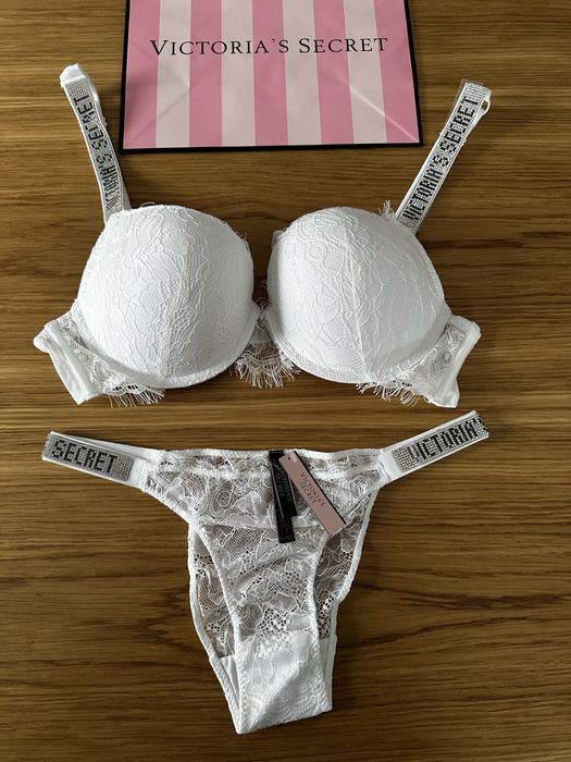 Komplet bielizny Victoria’s Secret rozmiar C85 stanik + majtki