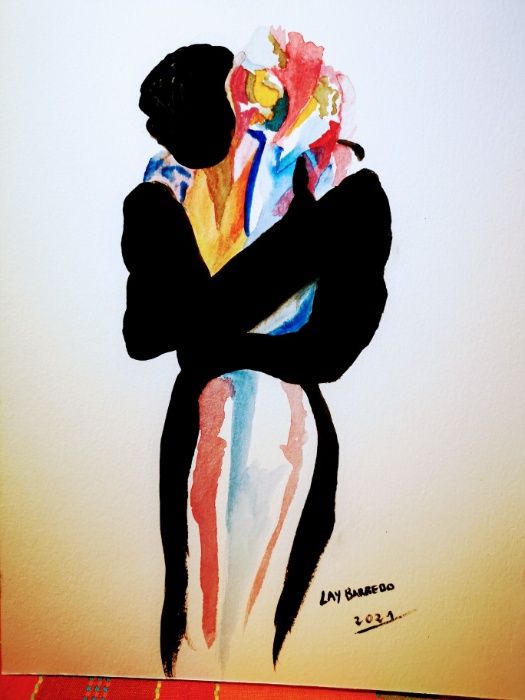 Aguarela sobre papel