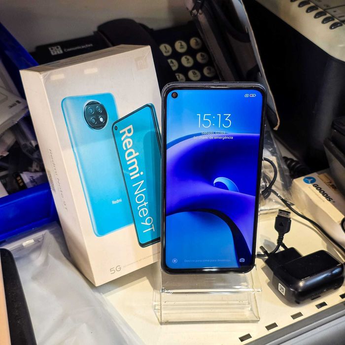 Smartphone Xiaomi Redmi Note 9T 5G – 4GB RAM / 64GB – Nightfall Black