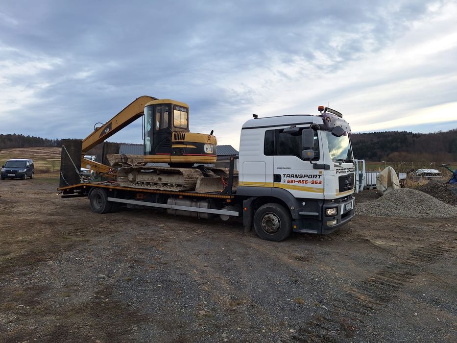 Uslugi transportowe, transport maszyn, HDS