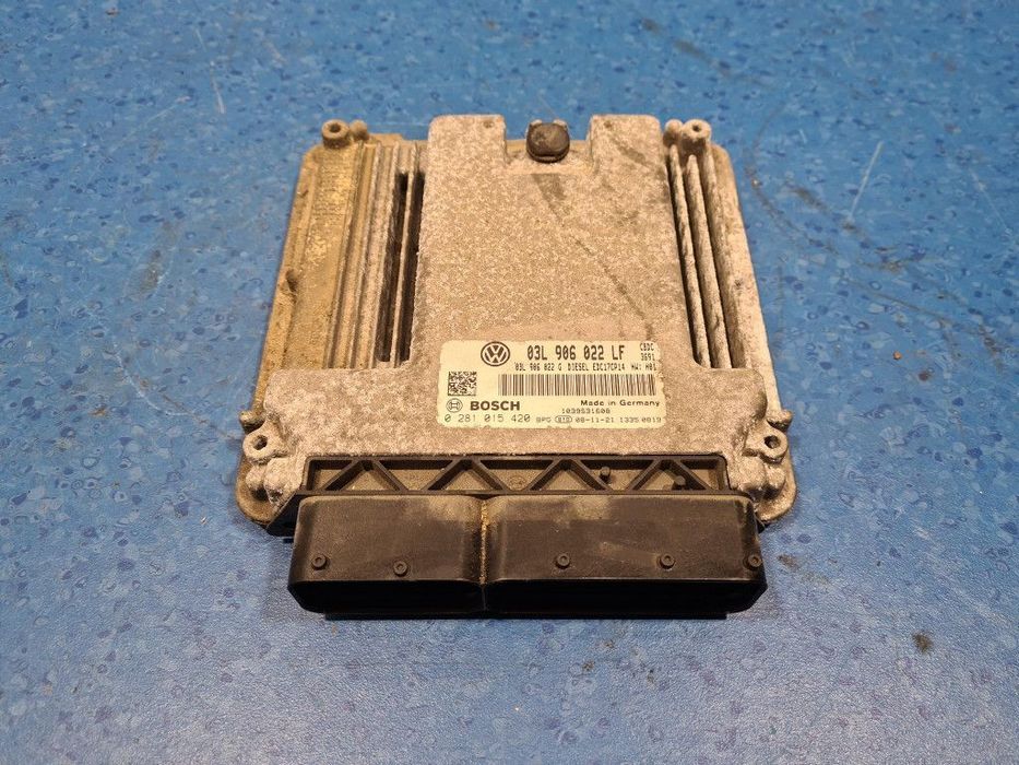 VOLKSWAGEN GOLF VI STEROWNIK SILNIKA 03L906022LF CLCA, CBDC
