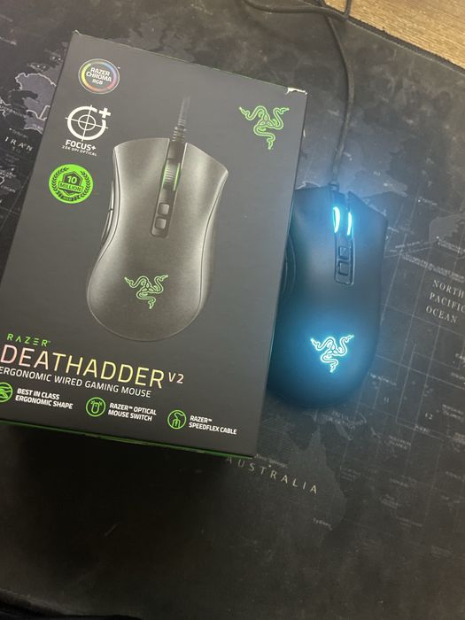 Razer deathadder v2(usado como novo)