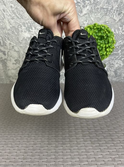 Nike Roshe Run кроссовки 38 размер спортивные черные