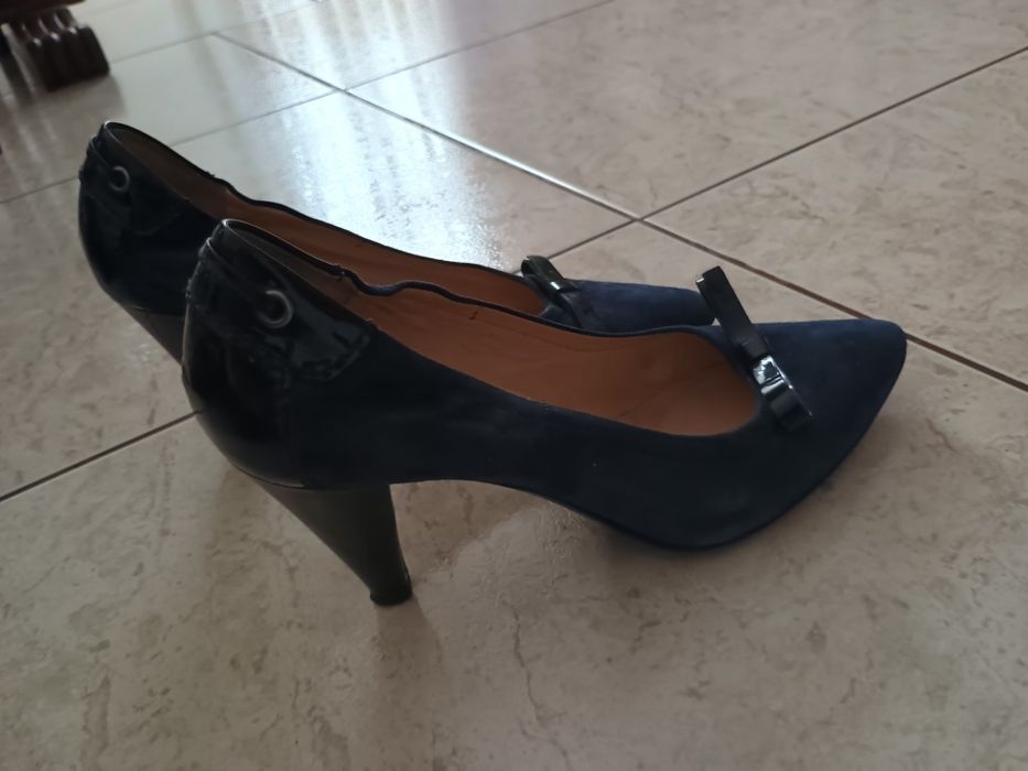 Szpilki zamszowe prima moda