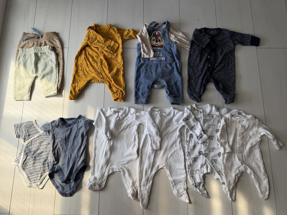 Mega paka super ciuszków! 56-68, newbie, hm, nike, levis, reserved, duzo kompletow!