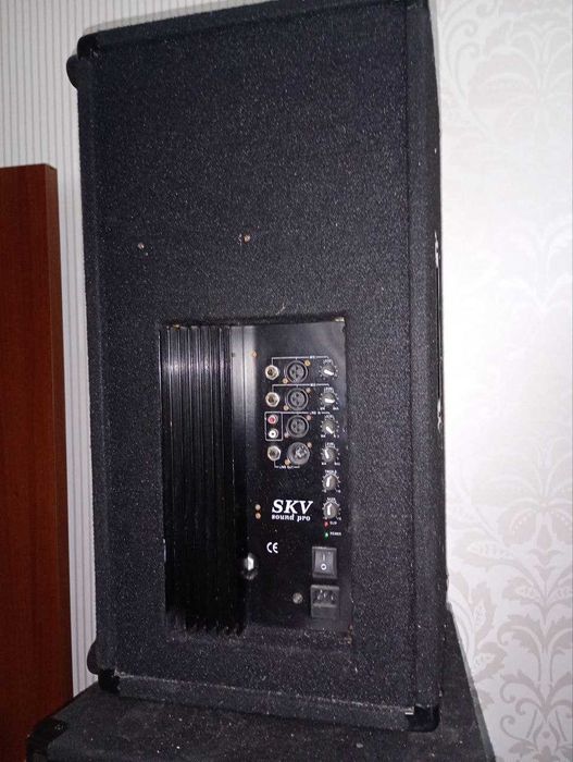 Активная акустическая система SKV Sound pro. 3полосы 250Ват park audio