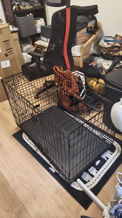 Jaula Outech de Metal para Cães L