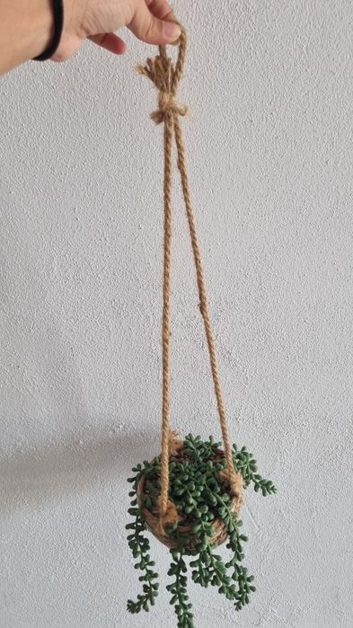 Planta artificial para pendurar