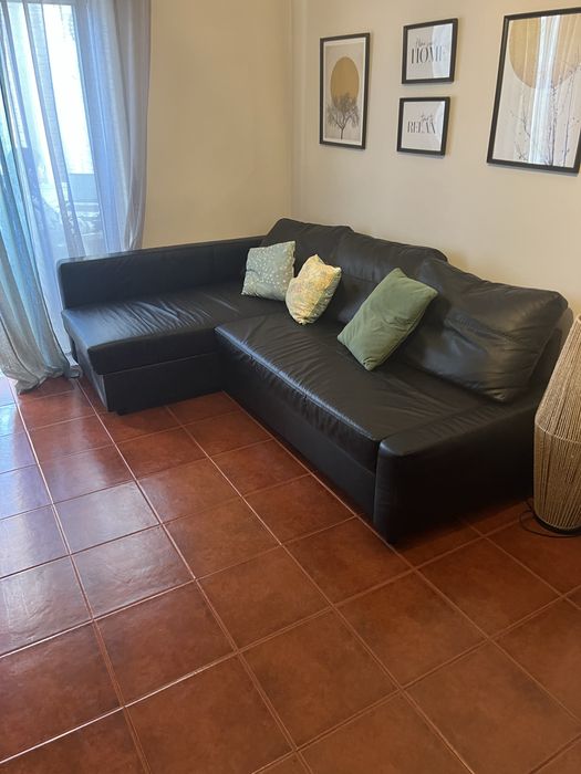 Sofá preto Friheten