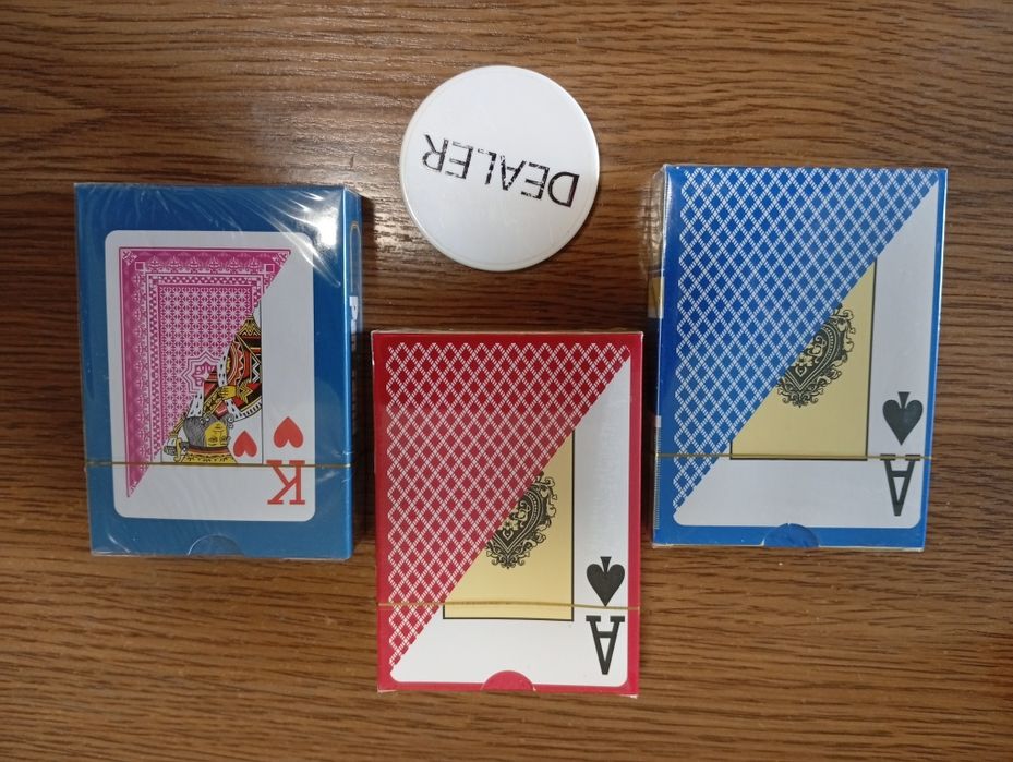 Фішки для покеру "Poker stars" фішка DEALER,  карти TEXAS HOLD'EM