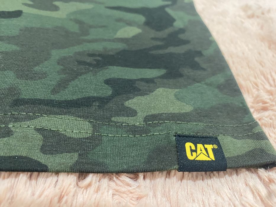 Koszulka CAT Caterpillar XL moro NOWA z metkami