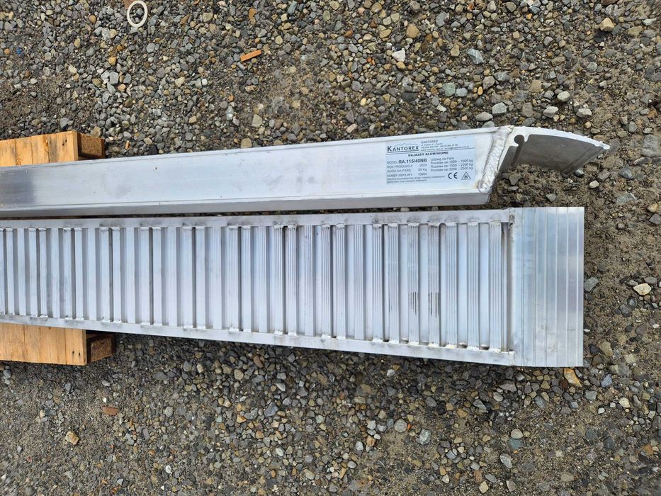 Najazdy Aluminiowe trapy rampy od ręki/dostawa cały kraj/ Cert. CE EU